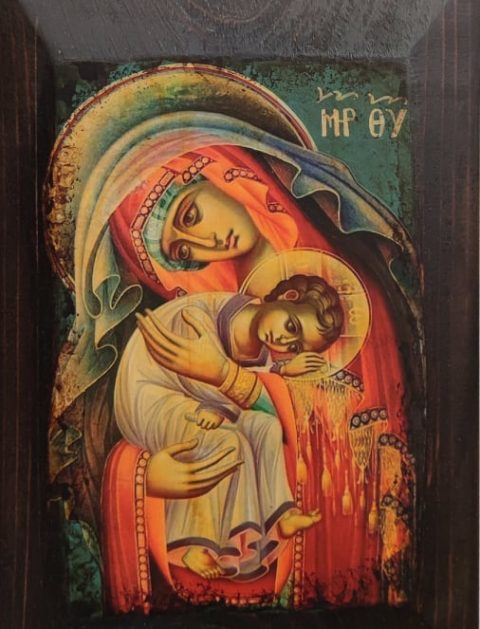 Icon of an aged Virgin