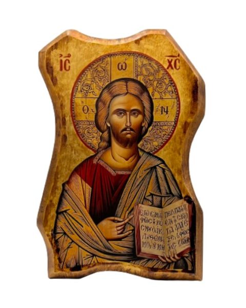 Εικόνα Ιησούς Χριστός Ξύλινη 20x30x1.8cm