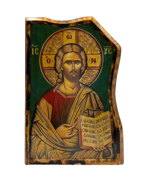 Εικόνα Ιησούς Χριστός Ξύλινη 20x30x1.8cm